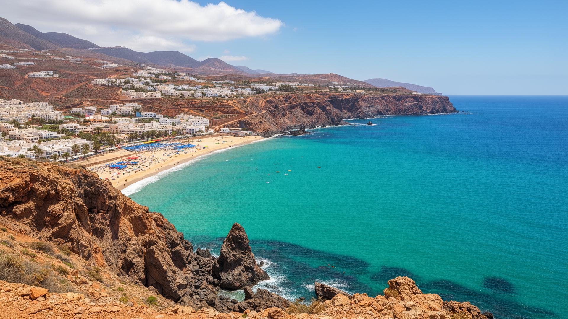 Al Hoceima turquoise baai aan de Rifkust 2026
