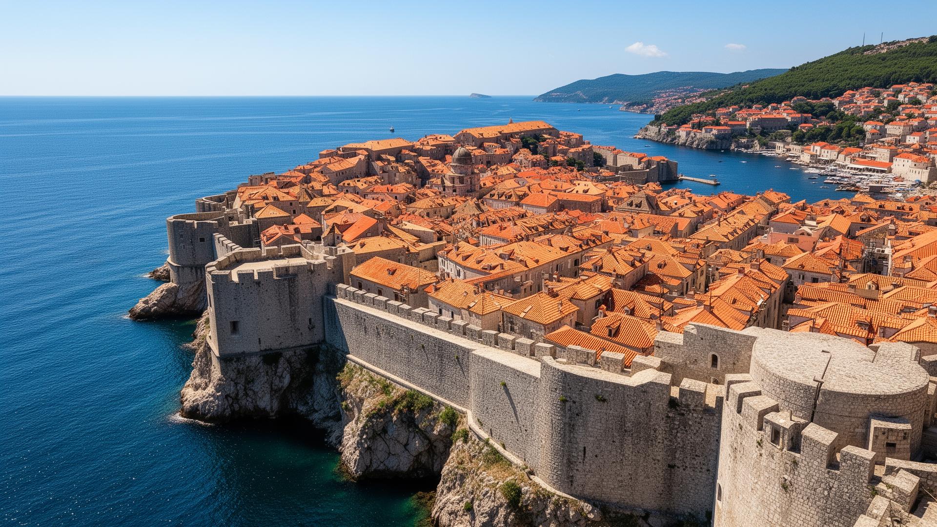 Dubrovnik oude stad met stadsmuren 2026