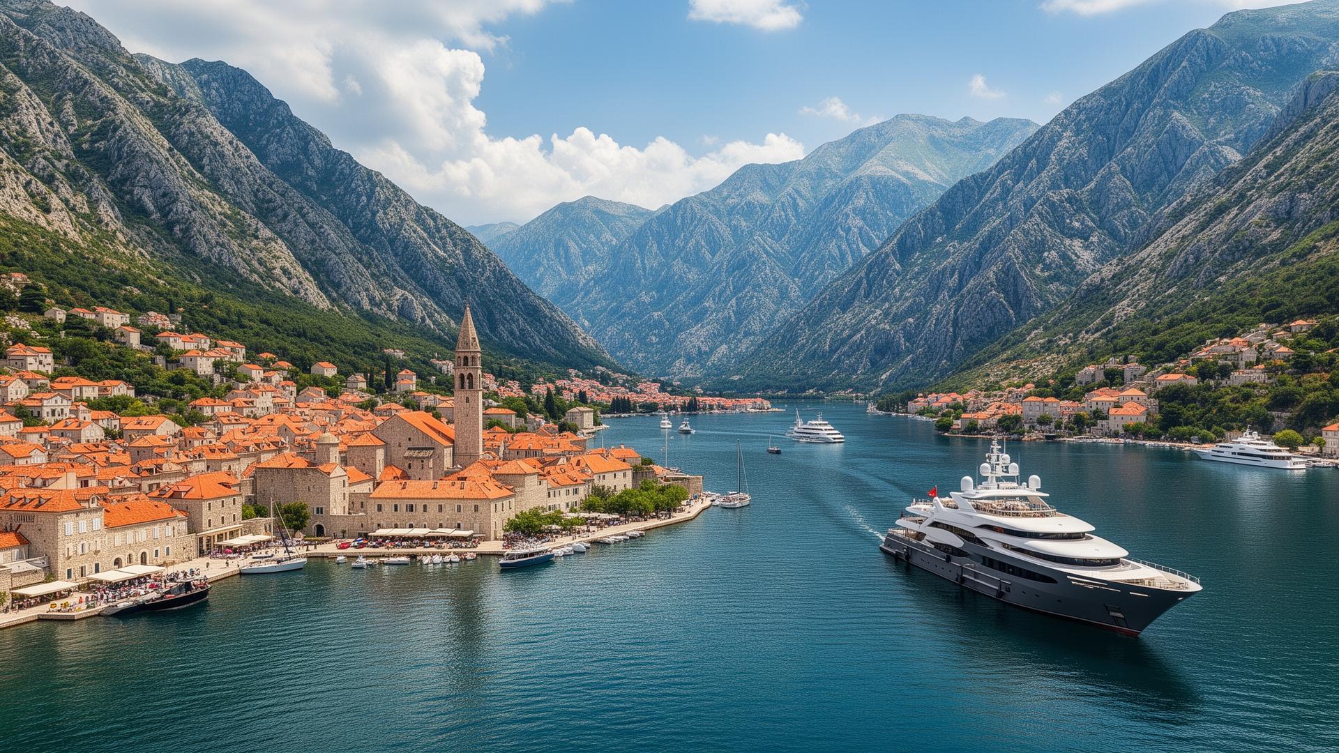Tivat aan de Baai van Kotor 2026