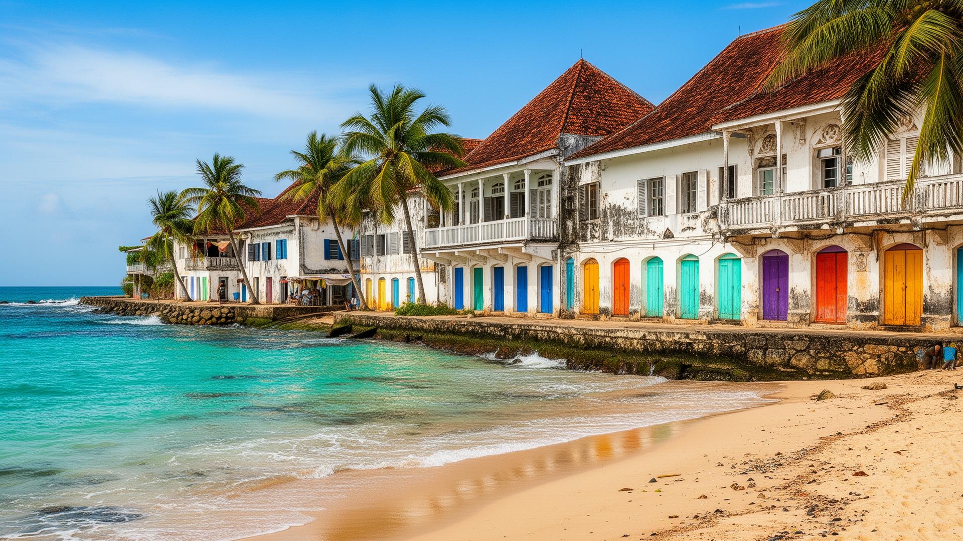 Zanzibar vakanties 2026 - Stone Town kleurrijke deuren en strand